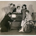 thumbnail image 2 of World War Ii Era Servicemen Patients Explore The New Radio-Television At St. Albans U.S. Naval Hospital In Queens New, 2 of 2