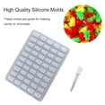 thumbnail image 2 of Fondant Mold Chocolate Ice Cube Maker cube mold Non-stick Pastry Making mould ice Silicone Mould Baking Tool, Transparent, 2 of 6