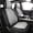BlackGray, variant on Custom Fit Car Seat Covers for Chevy Silverado 1500/2500HD/3500HD & GMC Sierra (2007-2025), Waterproof Faux Leather Automotive Cushion Protectors, All-Weather Protection & Non-Slip Backing