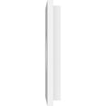 thumbnail image 3 of 14"W x 7"H x 3"ID x 4 3/4"C x 1"P Rectangle Architectural Grade PVC Contemporary Ceiling Medallion, 3 of 11