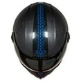 thumbnail image 4 of Steelbird SB-50 Adonis Zap Dashing Black & Blue & Plain Visor L Size 600mm, 4 of 5