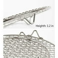 thumbnail image 4 of Grid accessory for Barbecue/Grill, 18cm/7.1 inch Barbecue Cooking Rack Stainless Steel Round Grill Rack, Stackable Cooking Cooling Rack, 4 of 5