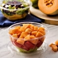 thumbnail image 5 of Green Direct 18 oz. Disposable Salad Bowls With Lids For Meal Prep, Lunch, Serving, to-go Pack of 25, 5 of 7