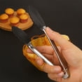thumbnail image 4 of Stainless Steel Kitchen Tongs with Silicone Tips | 12-Inch Food Tongs for Cooking & Grilling | Heat-Resistant & Non-Slip Grip | 1-Pack, 4 of 6