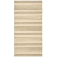 thumbnail image 2 of Safavieh Courtyard Caroline Striped Indoor/Outdoor Area Rug, Beige/Sweet Pea, 4' x 5'7", 2 of 13