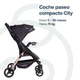 thumbnail image 2 of Carriola Bebesit City Reversible Negro 2 en 1 Reclinable Compacto Cinturón 5 Puntos Desde Nacimiento, 2 of 8