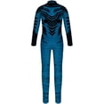 thumbnail image 5 of Guvpev Superhero Deluxe Zentai Halloween Costume - Stretch Spandex with Hidden Zippers - Superhero Bodysuit Jumpsuit Outfit for Halloween Cosplay & Stage Performance, 5 of 6