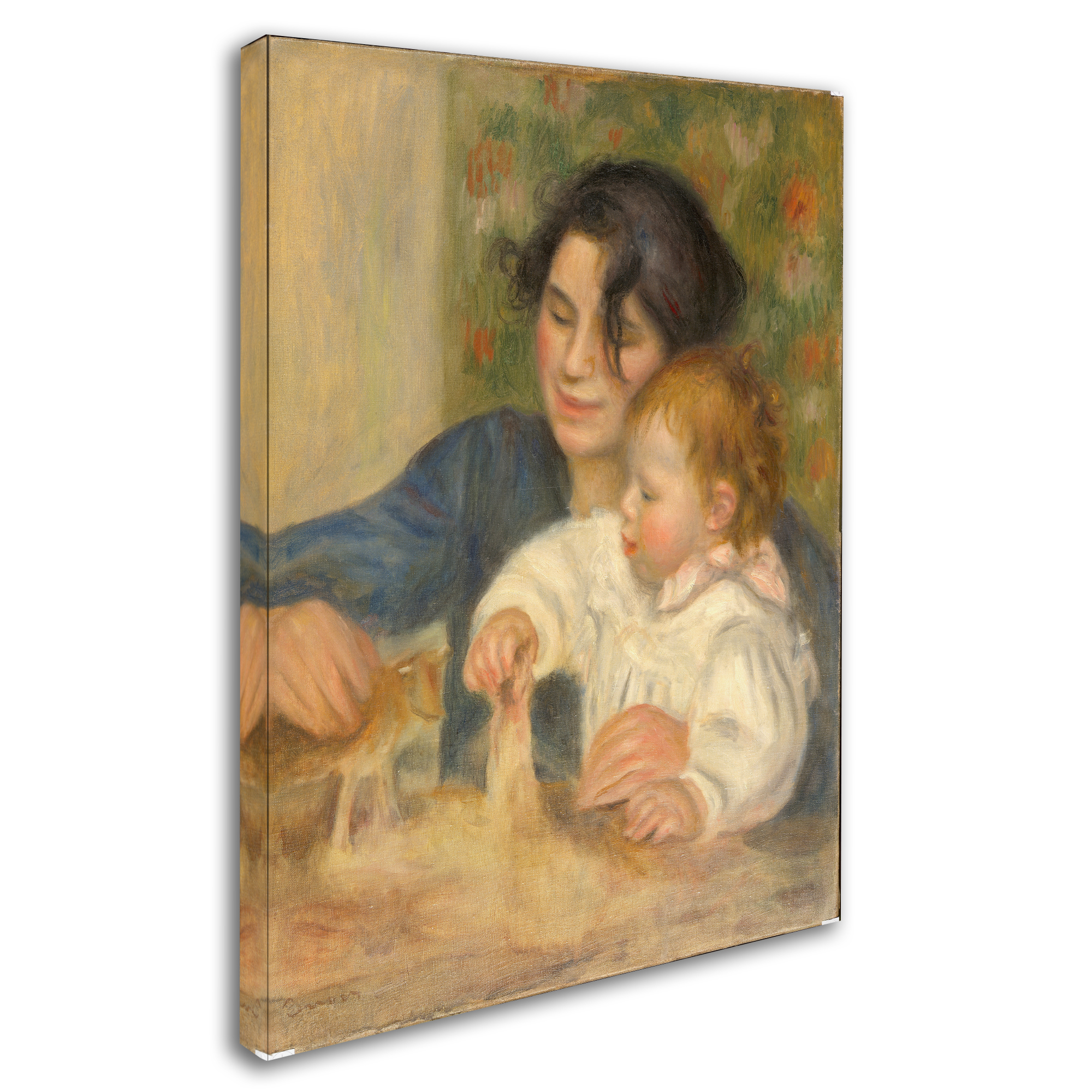 Renoir 'Gabriel And Jean' Canvas Art