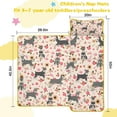 thumbnail image 5 of Schnauzer Dog and Flower Floral Toddler Nap Mats for Kids Preschool,Sleeping Mat Bag or Kids,Toddler Sleeping Bag,Toddler Nap Mat or Daycare, 5 of 6