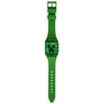Minecraft Creeper Male Child LCD Watch with Lightup Silicone Strap