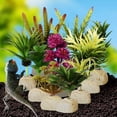 thumbnail image 4 of Planta de imitación para decoración de terrario de tortuga, , tortuga, tortuga - 17x6cm, 4 of 8