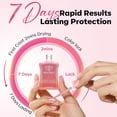 thumbnail image 5 of Modelones Nail Strengthener and Growth, Pink Purple Nail Polish Repair, 5 of 10