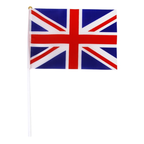 12pcs Banderas del Union Jack Inglaterra Gran con SM SunniMix Bandera de Inglaterra