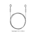 thumbnail image 3 of Shisuyan 1 Set Hanging Wire Picture Hanging Kit Adjustable Hanging Hardware Mirror Hanging Rope With Picture Hangers, 3 of 9