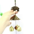 thumbnail image 3 of Yesbay Vintage Elephant Metal Wind Chimes Antirust Bell Hanging Window Balcony Decor,Wind Chimes, 3 of 7