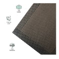 thumbnail image 3 of Mantel Individual Mainstays Borde Rec 30x45 cm Rectangular Chocolate, 3 of 4