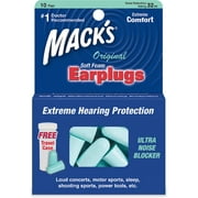Mack's Soft Foam Earplugs 10 Pairs (Pack of 2)