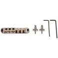 thumbnail image 1 of Puente de Silla de Montar con Postes y Llave para Guitarra EléCtrica Plateado, 1 of 1