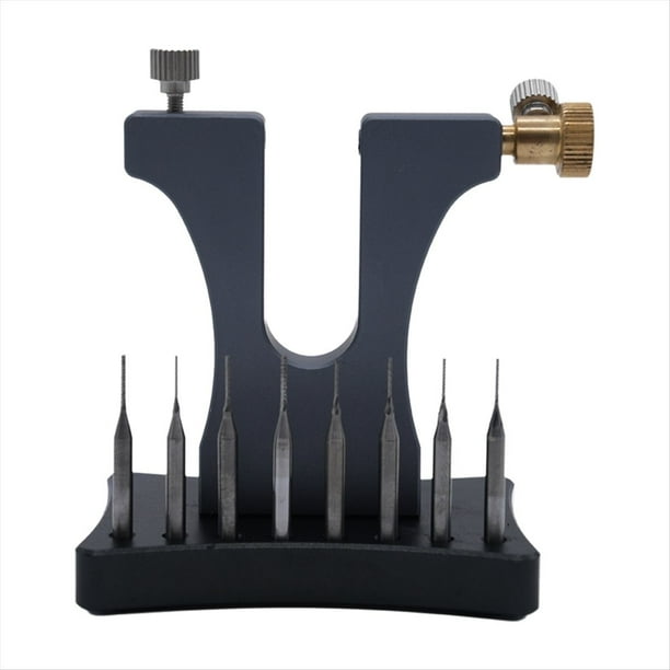 Juego de Extractores de Tornillos para Relojes Rotos (8 Pines), Herramienta para Quitar Tornillos Dañados y Reparar Relojes.