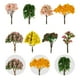 thumbnail image 2 of 8 piezas de árboles de plástico, arbustos, árboles decorativos, adornos para manualidades (rosa y verde), 2 of 5