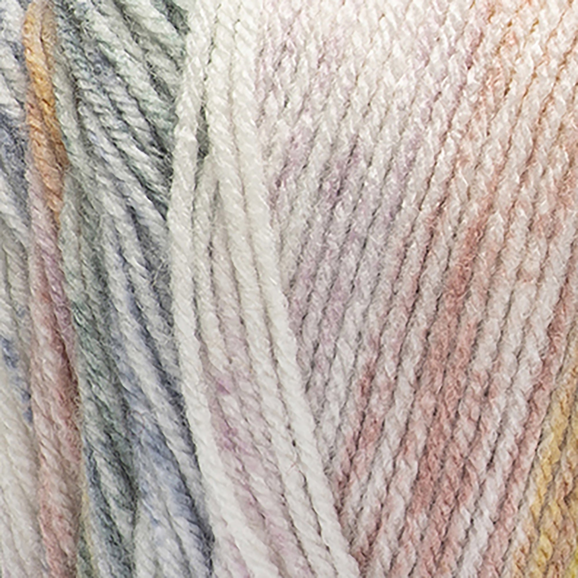 Red Heart Bitty Stripes 283g Rainbow Mist