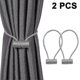 thumbnail image 1 of 2pack Magnetic Curtain Tiebacks Curtain Clips Rope Back Curtain Holder, 1 of 4