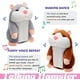 thumbnail image 4 of El hámster parlante repite lo que dices, juguete de hámster de peluche, juguetes interactivos, hámster de peluche, juguete de peluche repetido para niños, aprendizaje temprano, 4 of 5