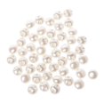 thumbnail image 1 of Botones de perlas de costura 50 unidades redondas 10mm 11mm suministros de regalo de joyería, 11mmmm Feliz Sencillez, 1 of 5