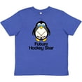 thumbnail image 3 of Inktastic Future Hockey Star Penguin Youth T-Shirt, 3 of 5
