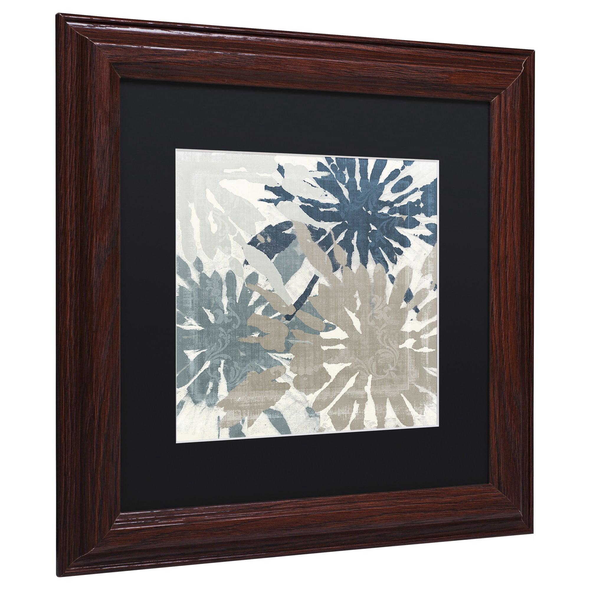Trademark Fine Art "Beach Curry IV" Canvas Art by Color Bakery, Black Matte, Wood Frame