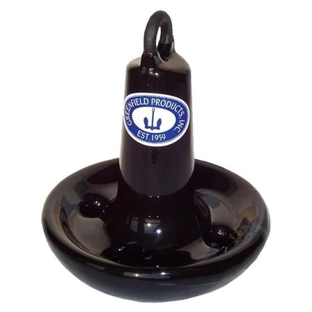 Greenfield 515B Vinyl Coated Mushroom Anchor - Black, 15 lb.