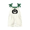 thumbnail image 7 of Shadoumai Halloween Jumpsuit Pumpkin Face Straps Romper For Kids, Comfortable Casual Jumpsuit For Girls Daily Play Outfit Jumpsuit, 7 of 7