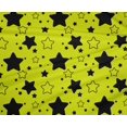 thumbnail image 4 of oneOone Polyester Lycra Yellow Fabric Merry Christmas Craft Projects Decor Fabric Printed By The Yard 56 Inch Wide - P4, 4 of 4