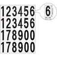 thumbnail image 2 of 240 Pieces Self Adhesive Vinyl Numbers - 2 Inch Black On White - Mailbox Numbers Stickers, 2 of 4