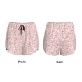 thumbnail image 5 of Lsque Floral Retro Style Printed Women's Running Shorts with Liner Pockets,Elastic Quick Dry Workout Athletic Gym Yoga Shorts,Womens High Waist Shorts-Medium, 5 of 9