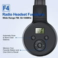 thumbnail image 3 of Rechargeable & Portable Personal FM Radio Headphones, Best Reception Foldable FM Headset Radio with Soft Ear Muffs, for Mowing, Jogging, Walking,Cycling, FM Receiver for School, Meeting, 3 of 6