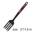 thumbnail image 3 of Mifelio Silicone Pasta Fork, 12 Inch Spaghetti Fork, Pasta Server with Long Handle, Cooking Utensil for Spaghetti, Noodles and Kitchen Food Serving, #02, 3 of 6
