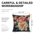 thumbnail image 2 of Bouquet flowers Linen toss pillowcase Decoration pillowcase Gift preferred 18x18" Cushion cover 1 set Sofa pillowcase Sofa bedroom living room car, 2 of 8