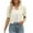Beige, variant on Women Puff Sleeve Bolero Open Front Summer Cropped Sheer Jackets Cardigan Travel Clothes Cooling Shirts for Women