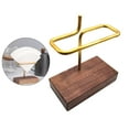thumbnail image 6 of Wooden Coffee Filter Paper Holder, Drip Coffee Holder Accessories, Coffee Filter Stand, d / Cup , V-Shape, 120x65x23mm, 6 of 8