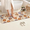 thumbnail image 4 of Colorful Mushroom Star Dark Pattern Bathroom Rugs Mat,Non Slip Microfiber Bathroom Rug,Rubber Backing,Soft Bathroom Mats for Bathroom Floor,Tub and Shower,60x24in(150x60cm), 4 of 5