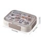 thumbnail image 3 of CaiYueKe Microwave Safe Bento Box with Compartments Reusable Lunch Container Leakproof Meal Prep Box for Adults Office Eco Friendly Plastic Food Storage with Utensils Easy Clean Dishwasher Safe, 3 of 7