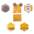 thumbnail image 3 of 2pcs niño de bebé hecho punto sombrero bufanda conjunto invierno cálido gorro cuello calentador para Abanopi Sombrero, 3 of 7