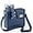 Blue, variant on Outdoor Portable Handbag with Water Bottle Holder, Crossbody Water Cup Storage Bag, Leather Tumbler Bag with Water Bottle Pocket Compatible for Stanley Thermos