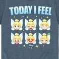 thumbnail image 3 of Disney Emoji - Today I Feel Tinkerbell Design - Toddler And Youth Short Sleeve Graphic T-Shirt, 3 of 5