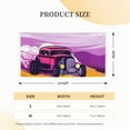 thumbnail image 6 of ZICANCN Banner Yard Signs, Desert Pink Classic Car Party Wall Decor for Indoor Outdoor Room, Small Size, 6 of 7