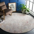 thumbnail image 2 of SAFAVIEH Valencia Lillian Distressed Area Rug, Grey/Gold, 6'10" x 6'10" Round, 2 of 8