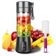thumbnail image 1 of Licuadora PortáTil, Licuadora para Batidos, Mini Licuadora para Batidos y Batidos, Vaso Exprimidor de Frutas Recargable por USB para Viajes en Casa, 1 of 5