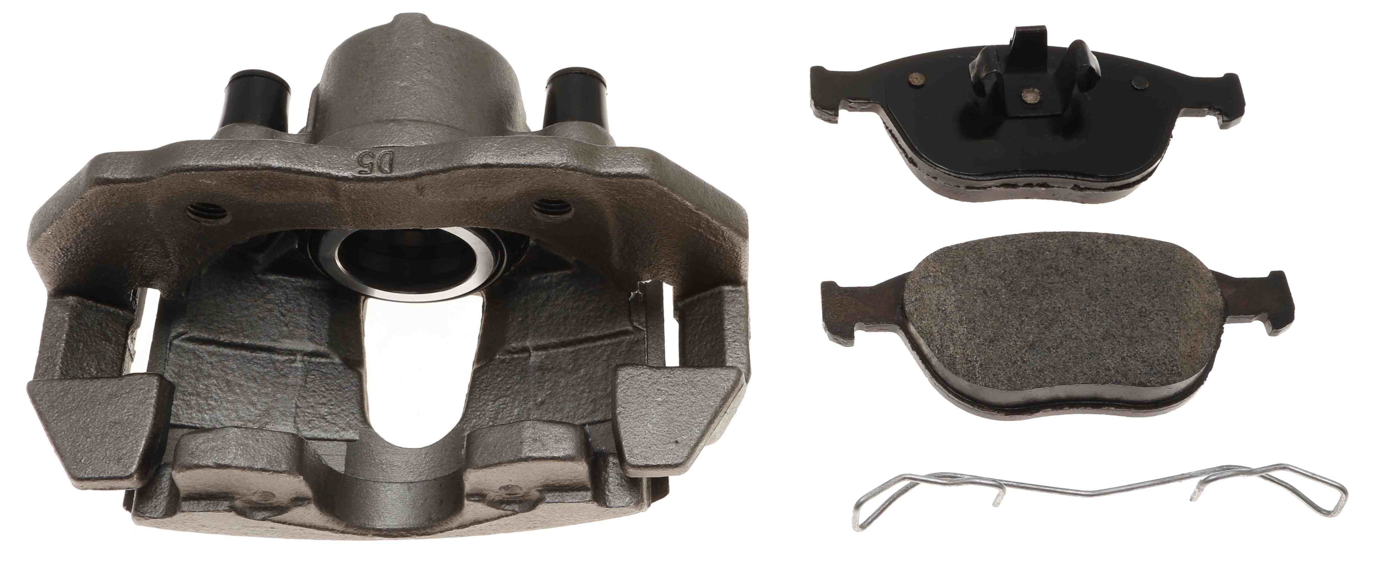 ACDelco 18R12249 Reman Non-Coated Loaded Disc Brake Caliper w/Semi-Metallic Pads