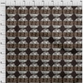thumbnail image 4 of oneOone Polyester Spandex Light Brown Fabric Ocean Text With Texture Sewing Material Print Fabric By The Yard 56 Inch Wide, 4 of 4